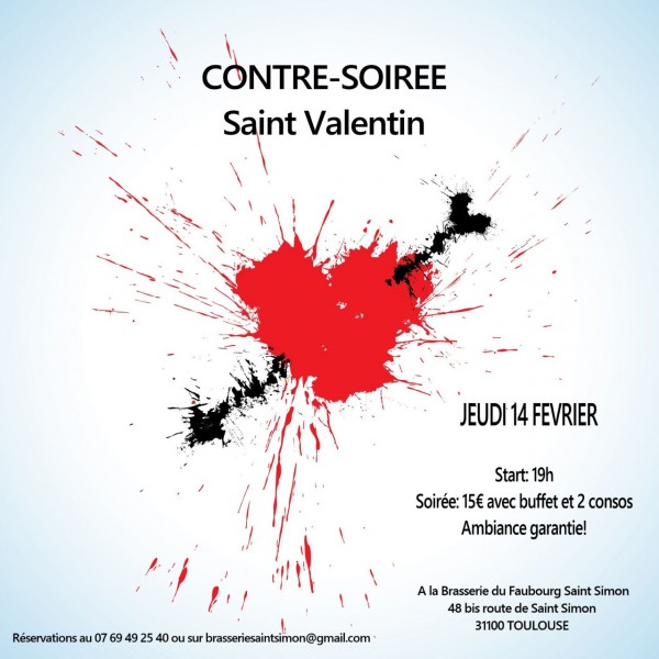 Contre soirée Saint-Valentin