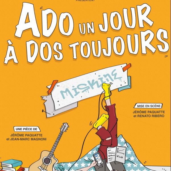 Ado un jour, à dos toujours... Miskine !  Placeminute