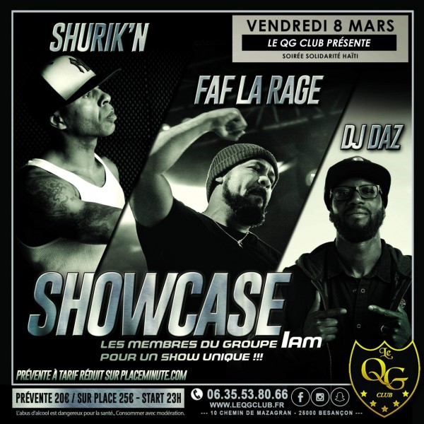 Shurik'n / Faf Larage / Dj Daz .. les membres du groupe I AM