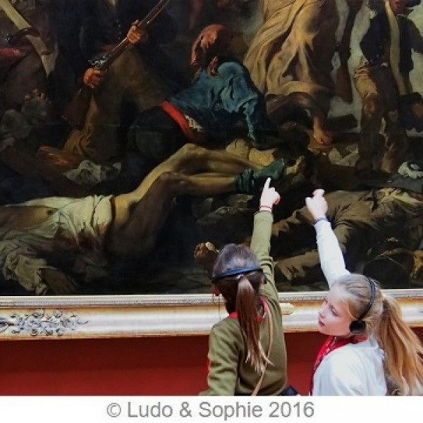 Les chefs d'oeuvre du Louvre expliqués aux Enfants