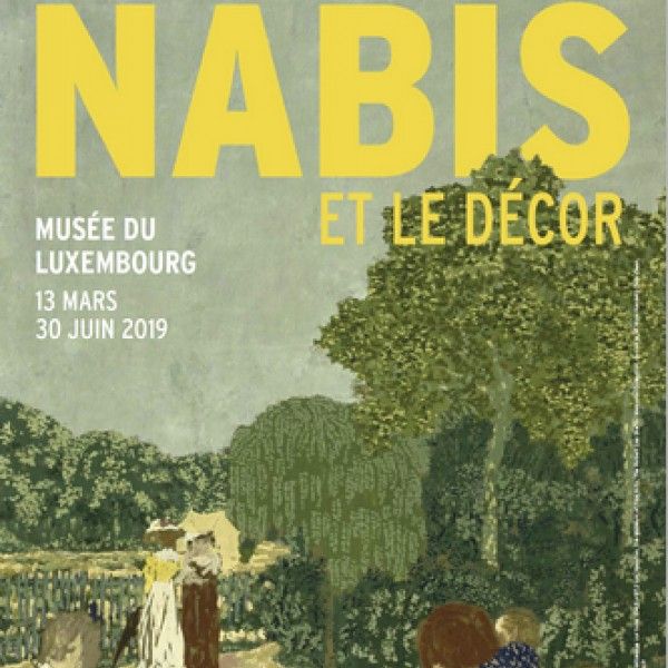 visite guidée expo LES NABIS ET LE DÉCOR, BONNARD, VUILLARD, MAURICE DENIS,… avec M. Lhéritier, musée du Luxembourg