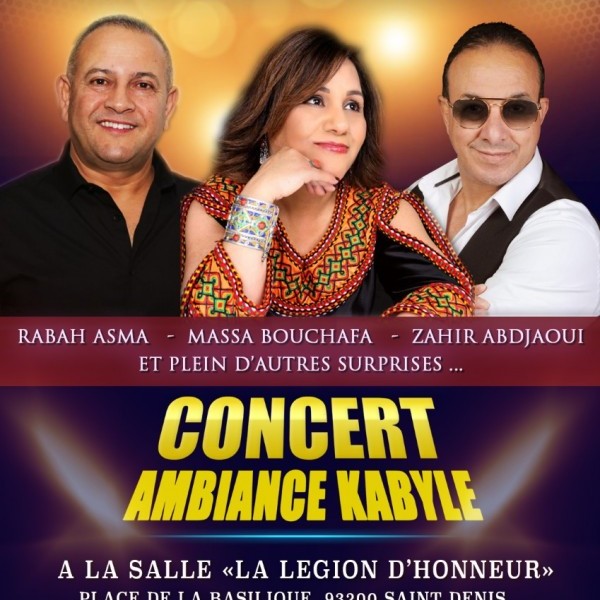 Concert Kabyle Journée de la Femme à Saint Denis