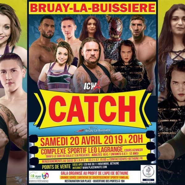Gala de Catch à Bruay-la-Buissière (62)