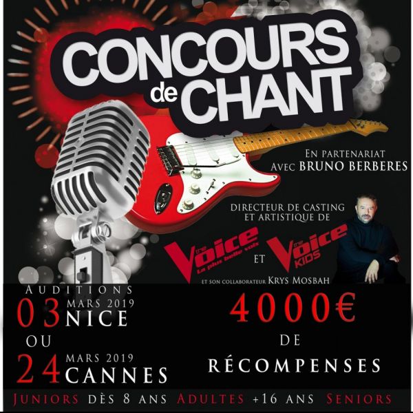 Finale Concours de chant Juniors Passion chant Côte d'Azur