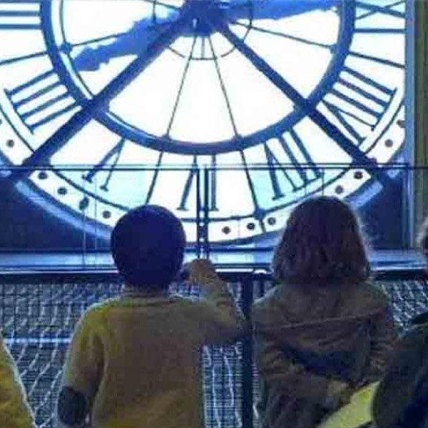 Visite en famille à Orsay