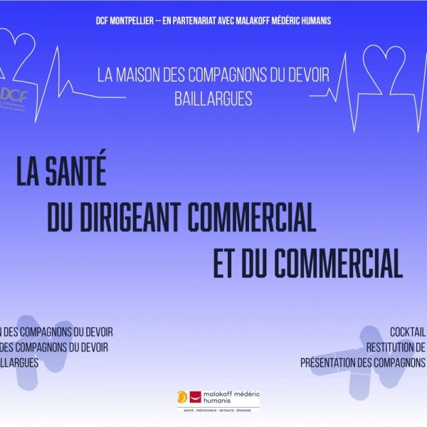 Soirée DCF - La santé du commercial et du Dirigeant commercial