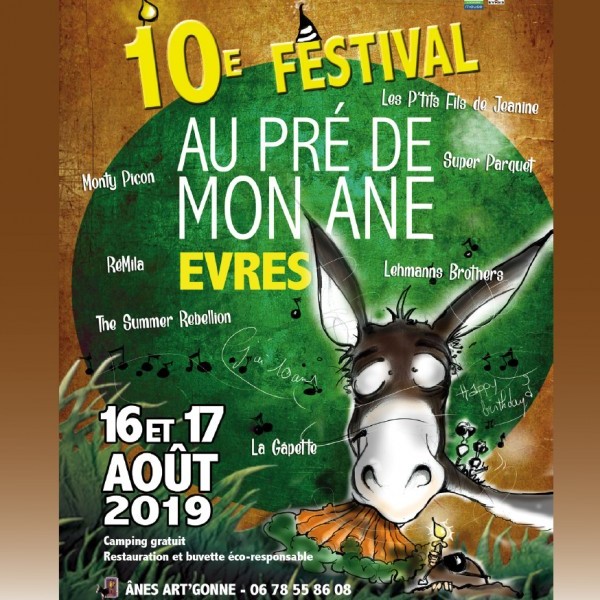 10e Festival Au pré de mon Âne