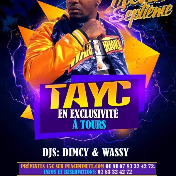 TAYC en show live au Monté Cristo club à TOURS