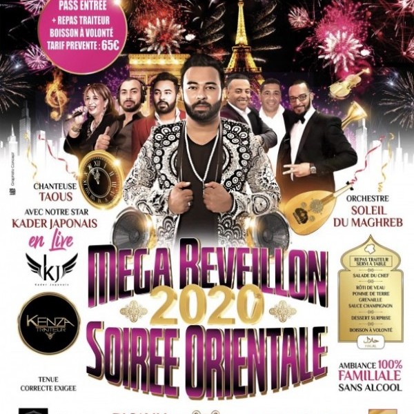 SOIREE RAI ORIENTALE KADER JAPONAIS