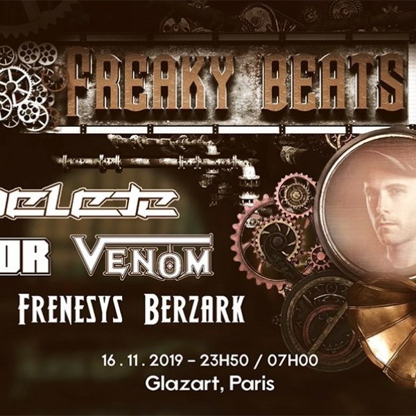 Freaky Beats présente : Delete, I:Gor et Venom !