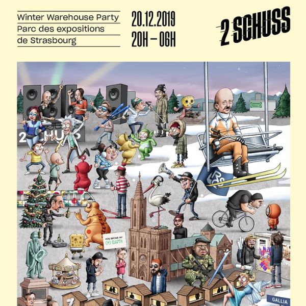 2 SCHUSS - Winter Warehouse Party