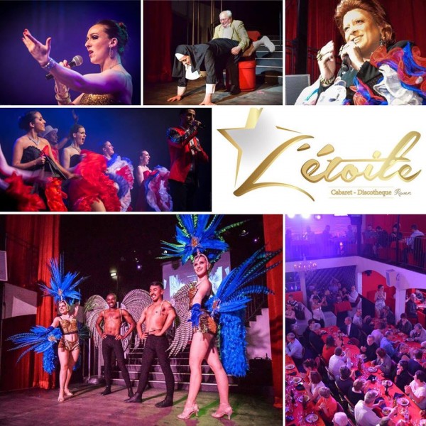 L'Etoile Cabaret : Déjeuner spectacle après-midi dansante