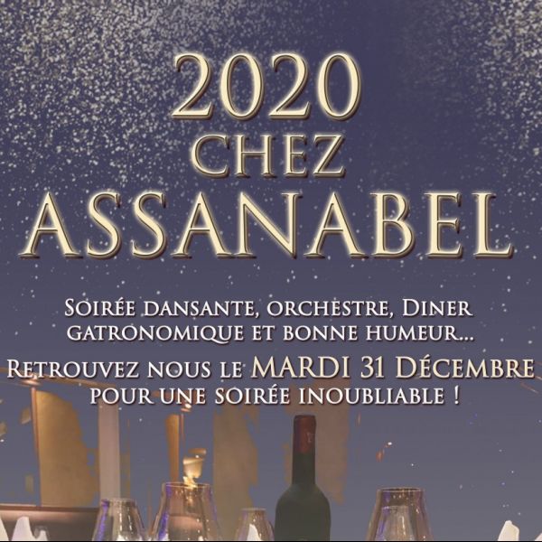 ASSANABEL PARIS : SOIRÉE ORIENTALE NOUVEL AN 2020