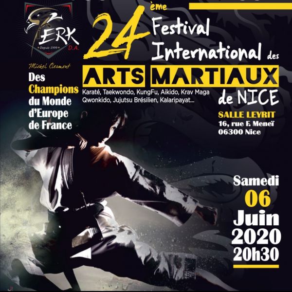 24ème FESTIVAL INTERNATIONAL DES ARTS MARTIAUX DE NICE