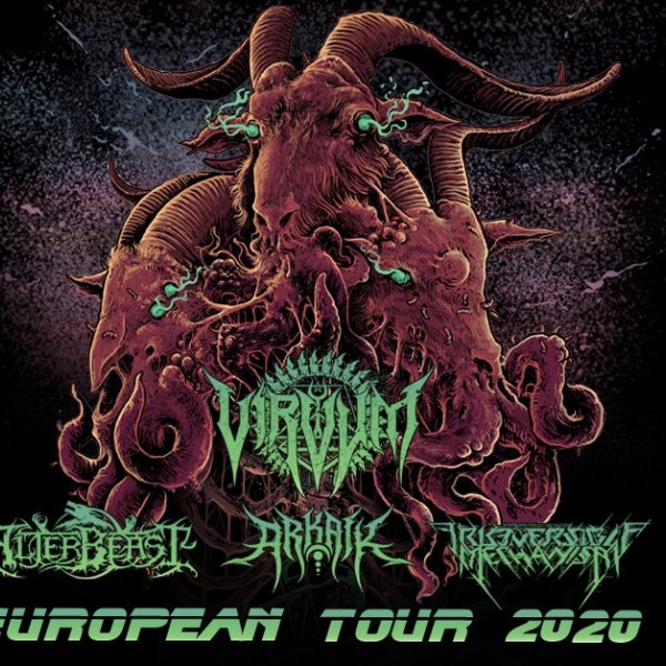 DEATH METAL PARTY - VIRVUM + ALTERBEAST + ARKAIK + IRREVERSIBLE MECHANISM