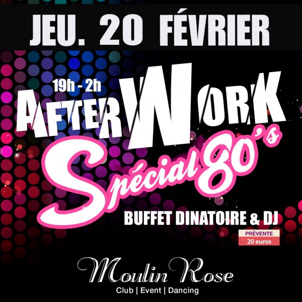 AfterWork - Special 80's !