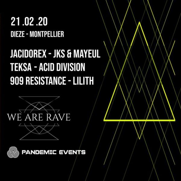 We Are Rave / Jacidorex, Jks & Mayeul, Epidemie, Acid division