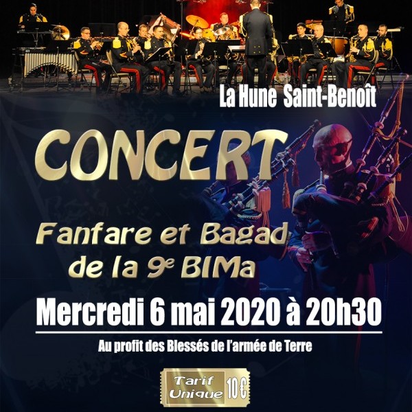 CONCERT de la FANFARE et BAGAD de la 9e BIMa