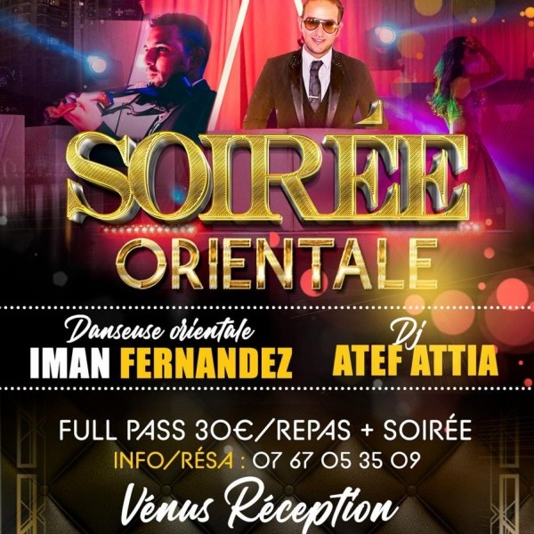 Soirée Orientale Venus Réception Marseille