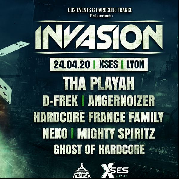 HARDCORE FRANCE INVASION XSES - LYON