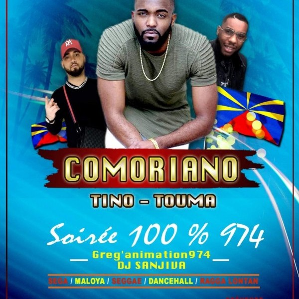 Soirée 100% 974 avec COMORIANO