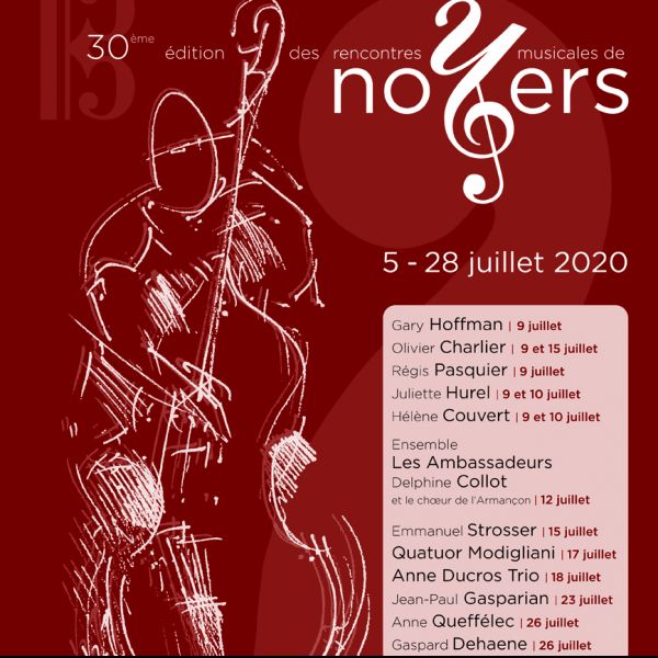 Rencontres musicales de Noyers 2020