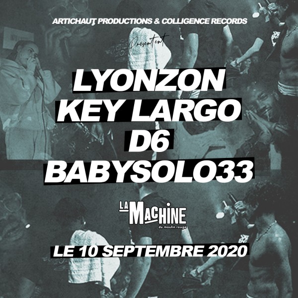 Artich'au mic #7 : Lyonzon / Key Largo / BabySolo33 / D6