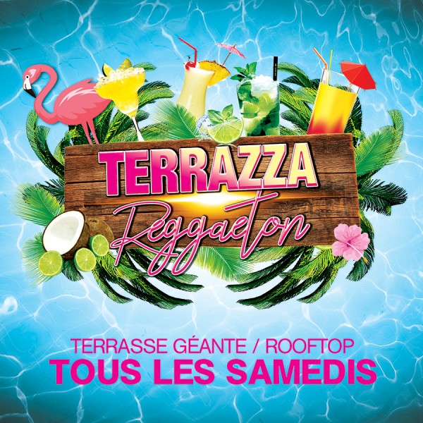 LA TERRAZZA REGGAETON SUR LES TOITS DE PARIS - TOUS LES SAMEDIS