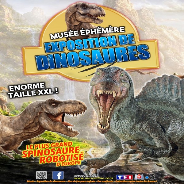 Le Musée Ephémère présente: "Les Dinosaures"