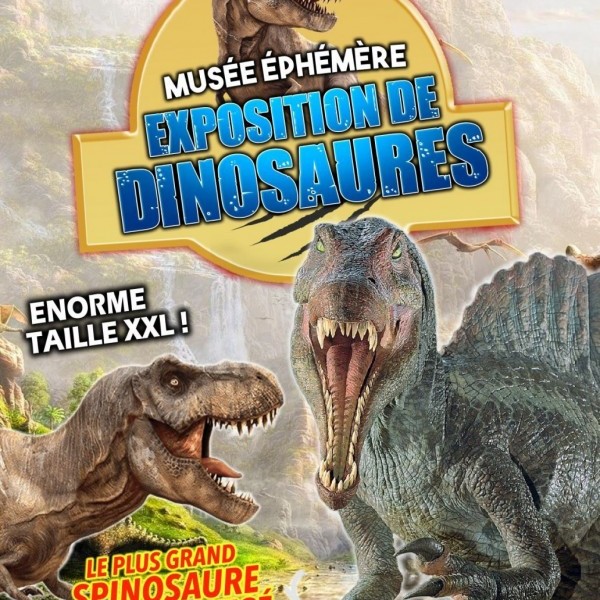 Le Musée Ephémère présente: "Les Dinosaures"