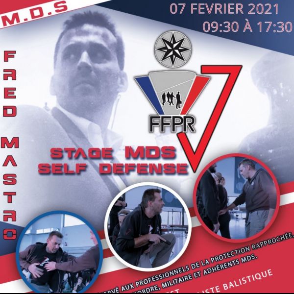 Séminaire Mastro Defence System - Self Defense professionnelle avec Fred Mastro et la FFPR - 7 Février 2021 - IDF - Carrières