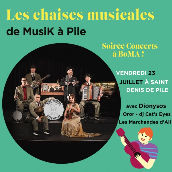 Les Chaises Musicales de MKP - #2 Soirée concerts à BoMA !