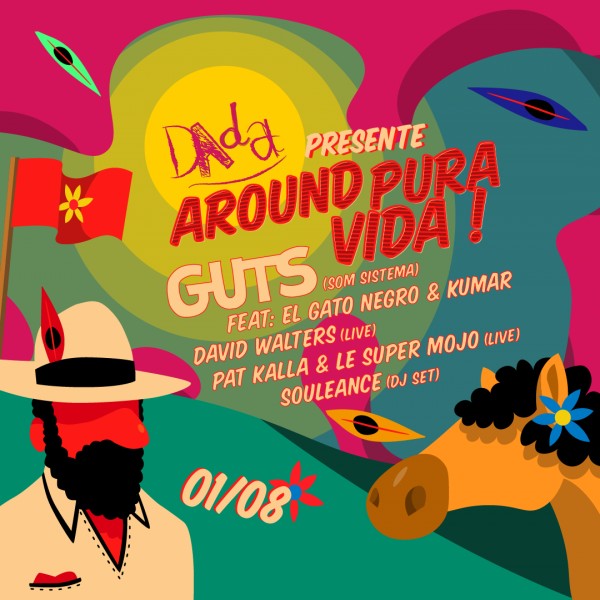 GUTS x  El Gato Negro & Kumar x David Walters (live) x Pat Kalla & le Super Mojo (live) x Souleance