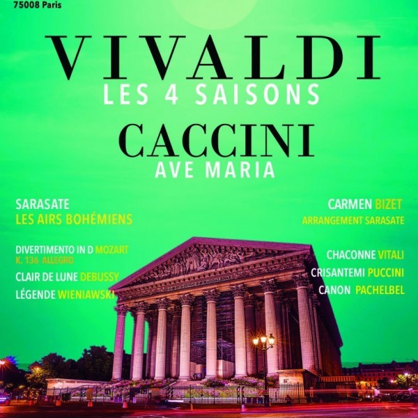 Les 4 Saisons de Vivaldi, Ave Maria et Célèbres Concertos