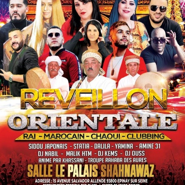 REVEILLON ORIENTALES RAÏ CHAOUI CLUBBING