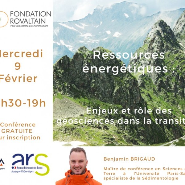 Ressources énergétiques : Enjeux et rôle des géosciences dans la transition