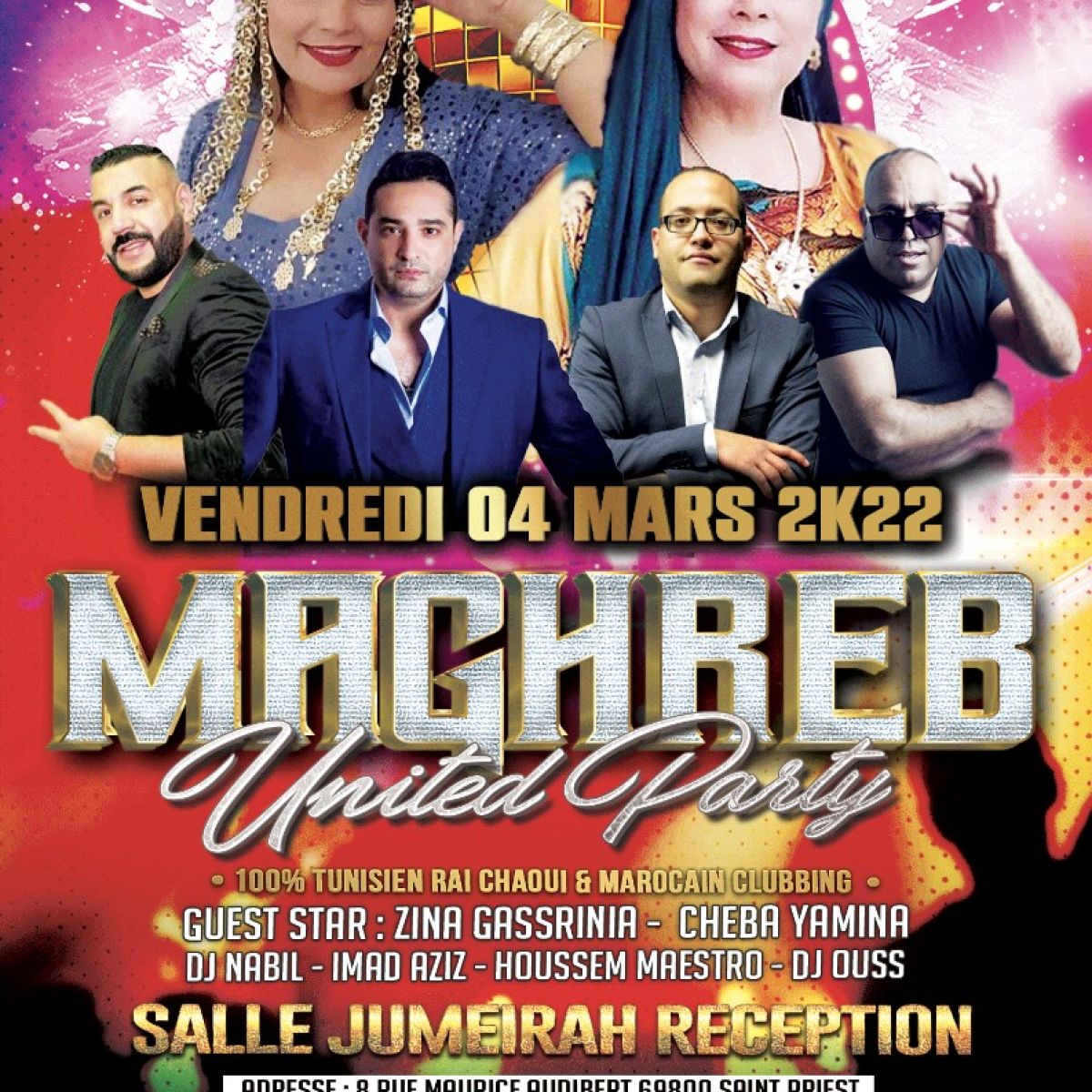 MAGHREB United Party a Lyon