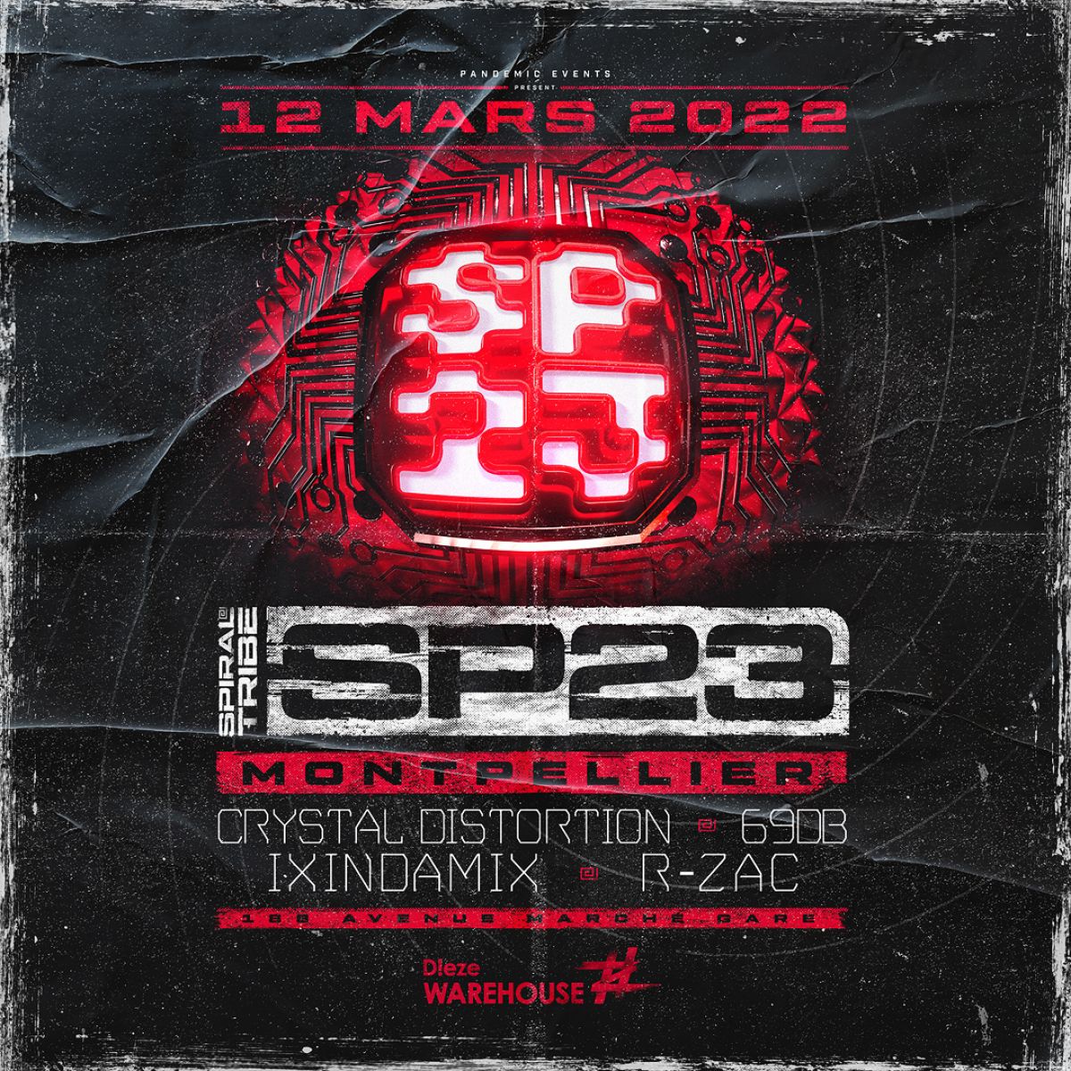 SP23 / 69 DB, CRYSTAL DISTORTION, IXINDAMIX, R-ZAC