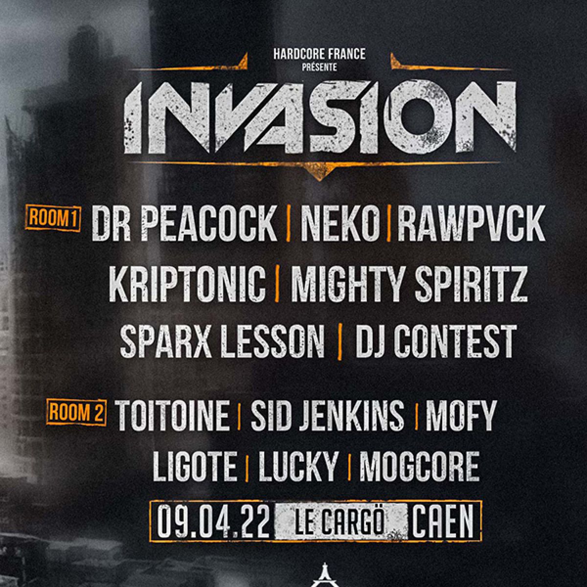 HARDCORE FRANCE INVASION - DR PEACOCK