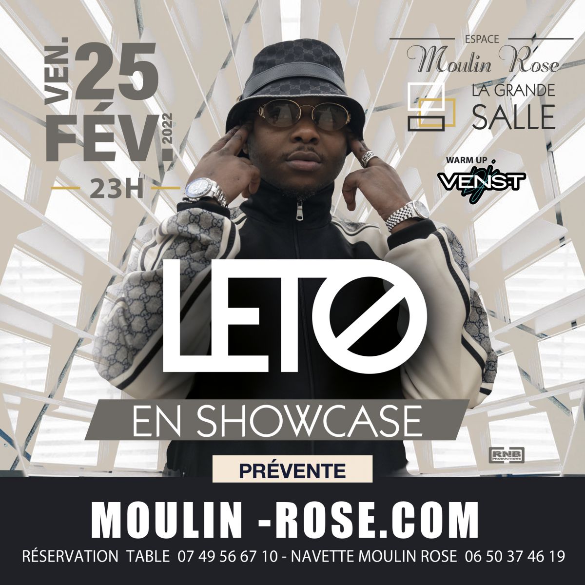 LETO - Showcase - Moulin Rose