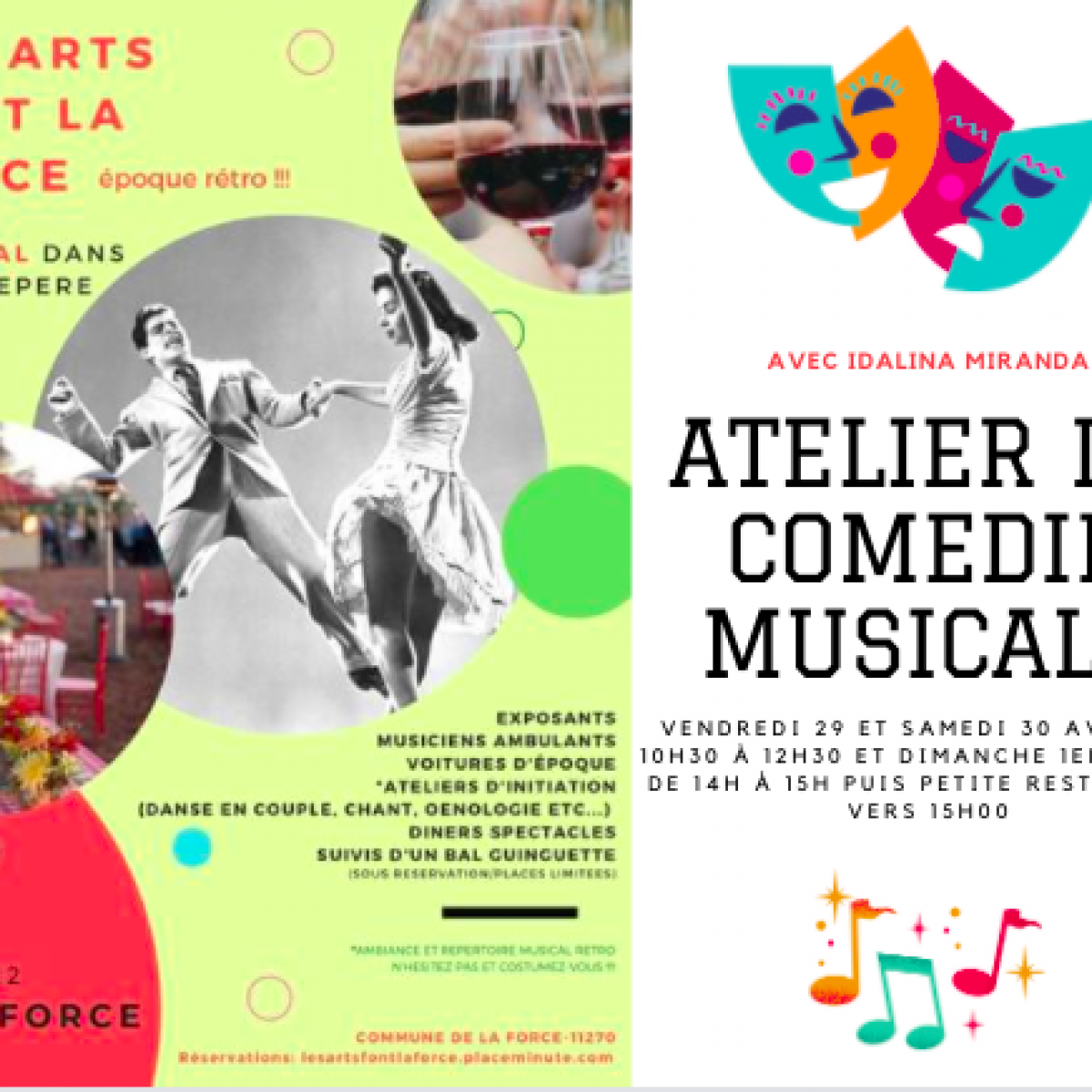 Festival "Les Arts font La Force" : Atelier de comédie musicale pour enfant