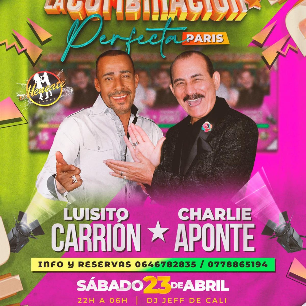 Concierto de Salsa Charlie Aponte / Luisito Carrion