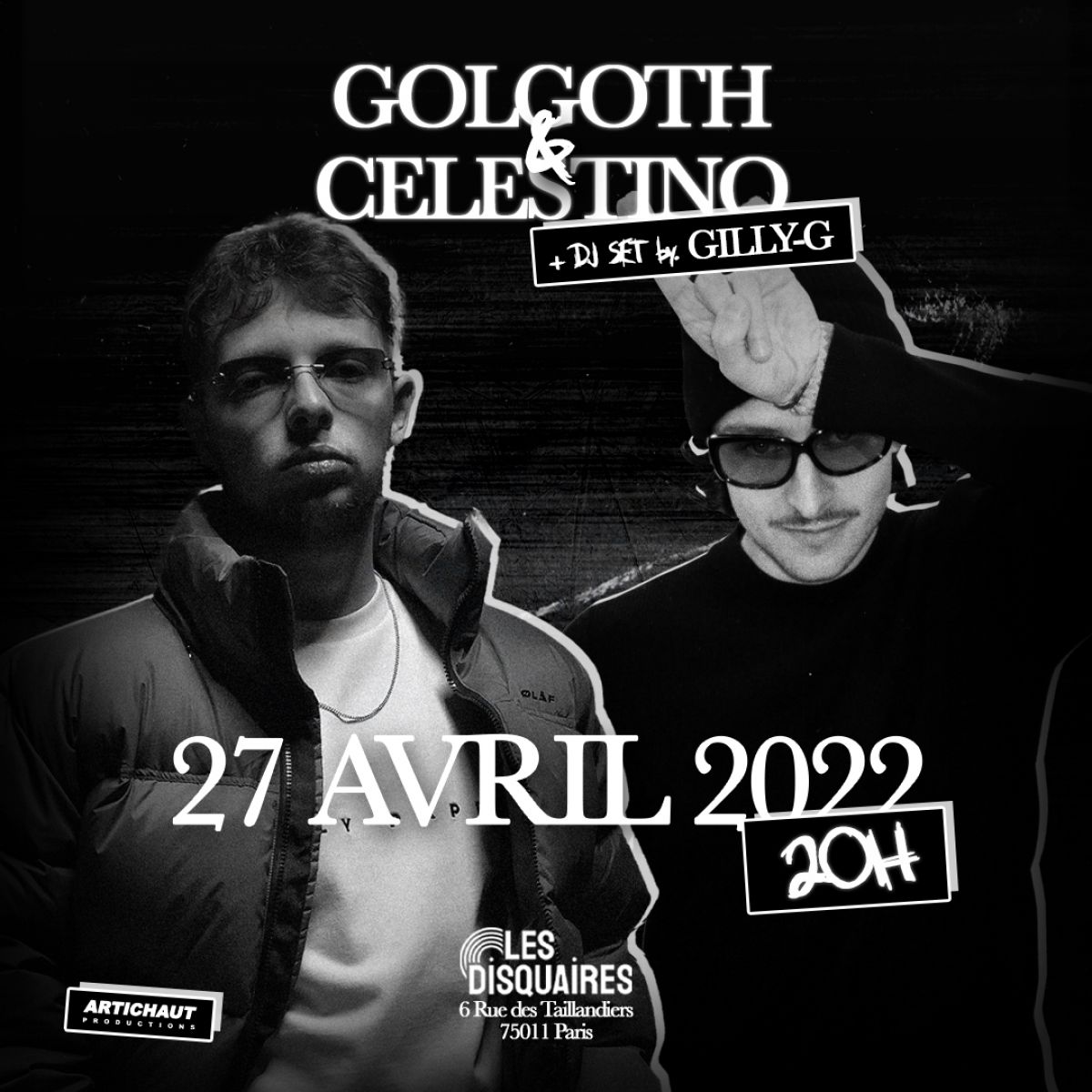 Golgoth • Celestino x Les Disquaires