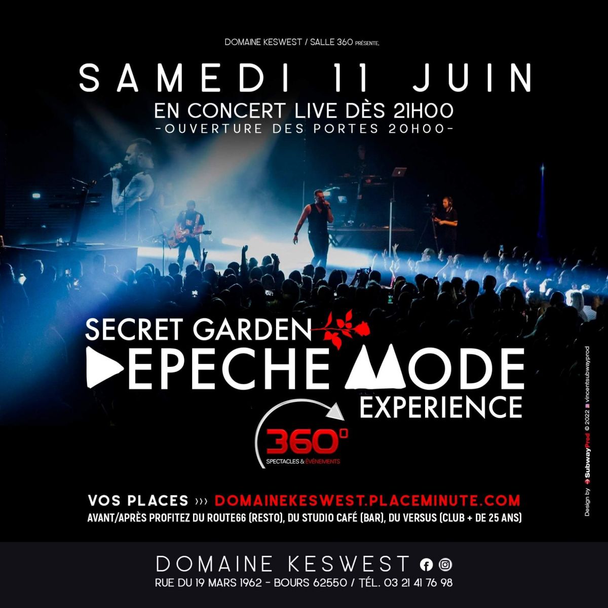 SECRET GARDEN en concert au 360°