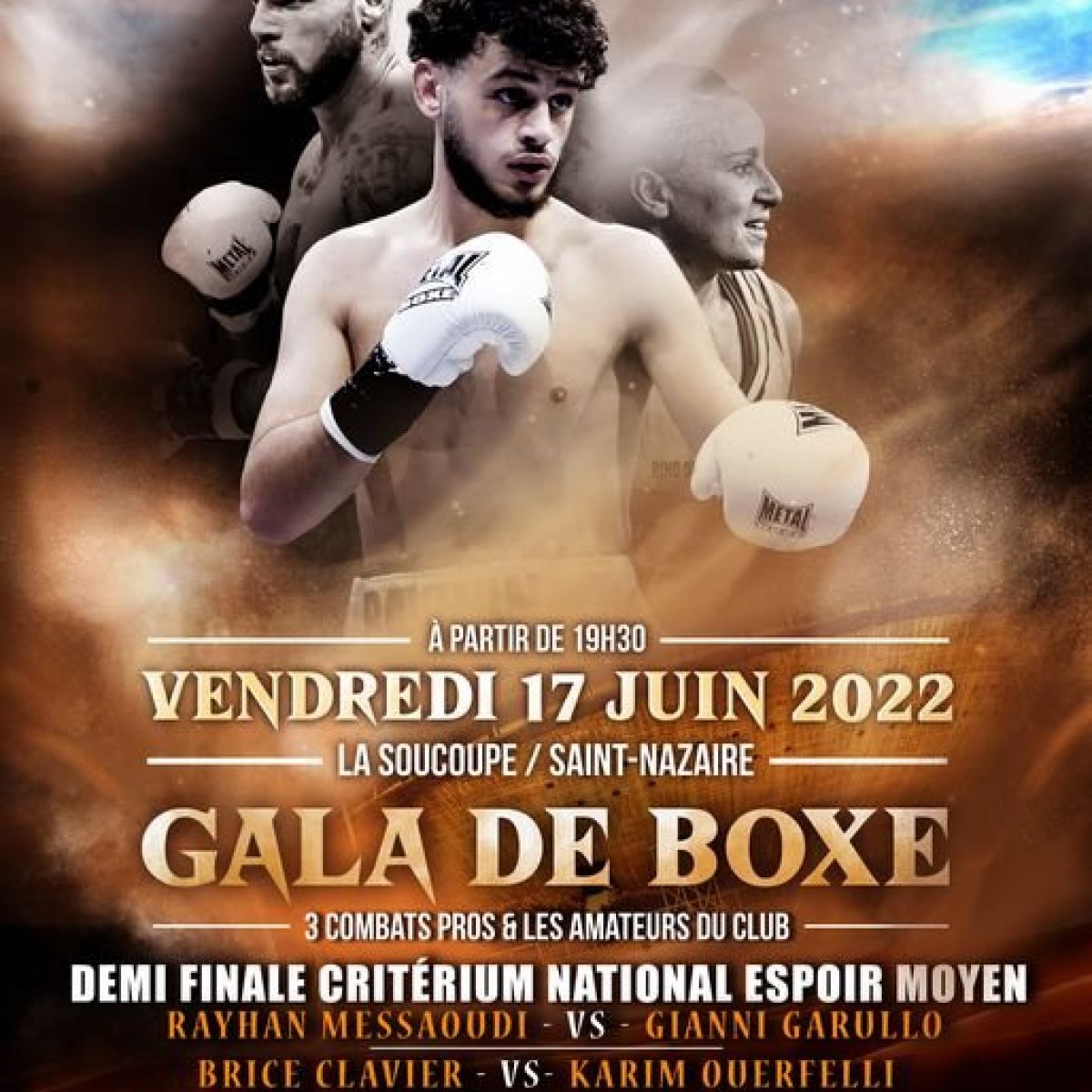 Gala de Boxe - Vendredi 17 Juin 2022