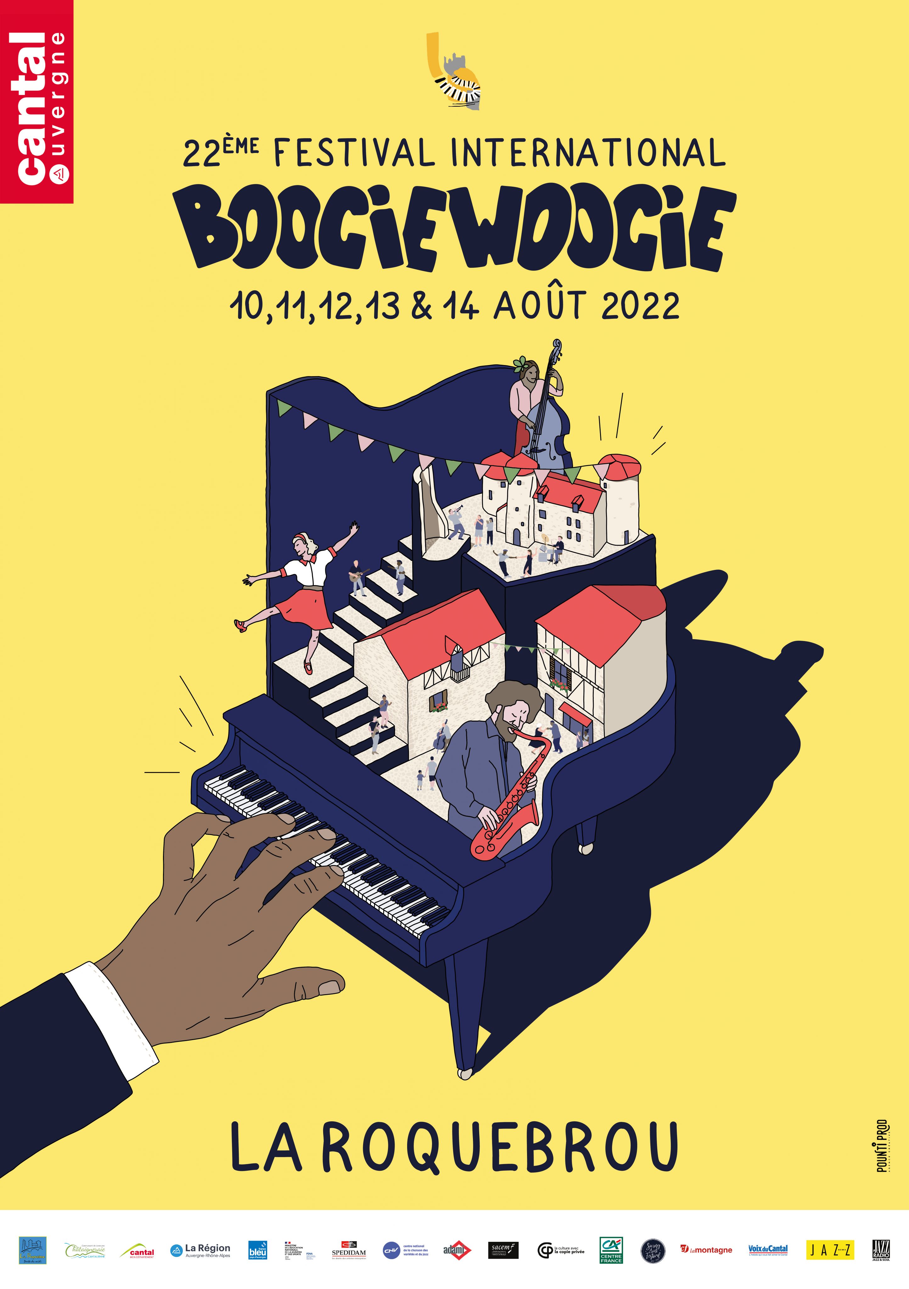 22 EME FESTIVAL INTERNATIONAL DE BOOGIE WOOGIE DE LAROQUEBROU Placeminute
