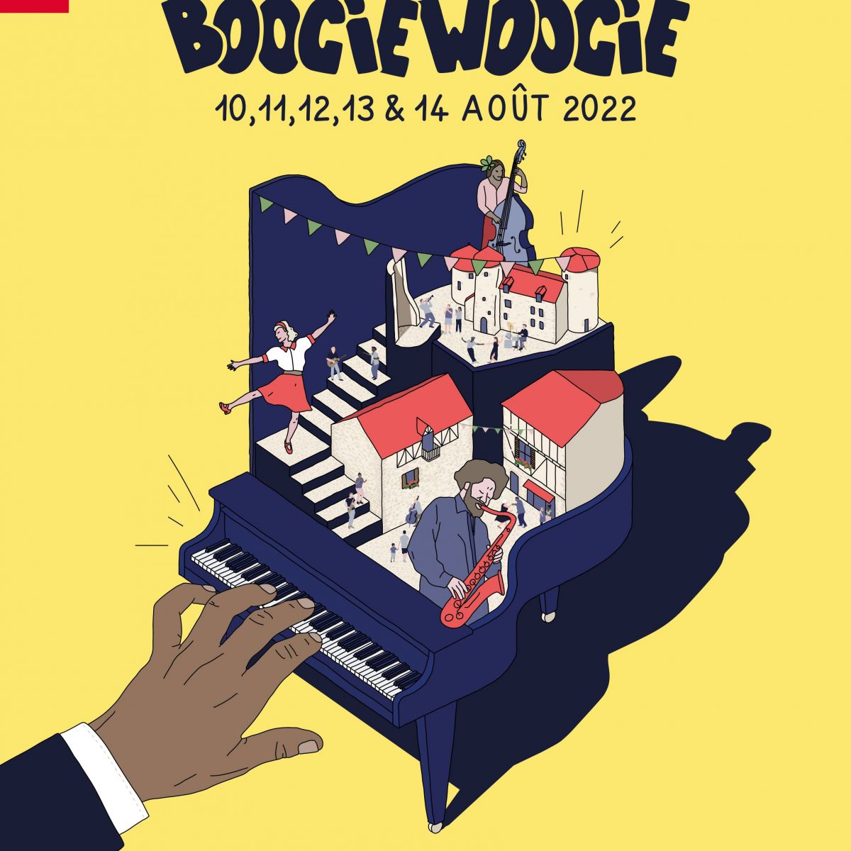 22 EME FESTIVAL INTERNATIONAL DE BOOGIE WOOGIE DE LAROQUEBROU