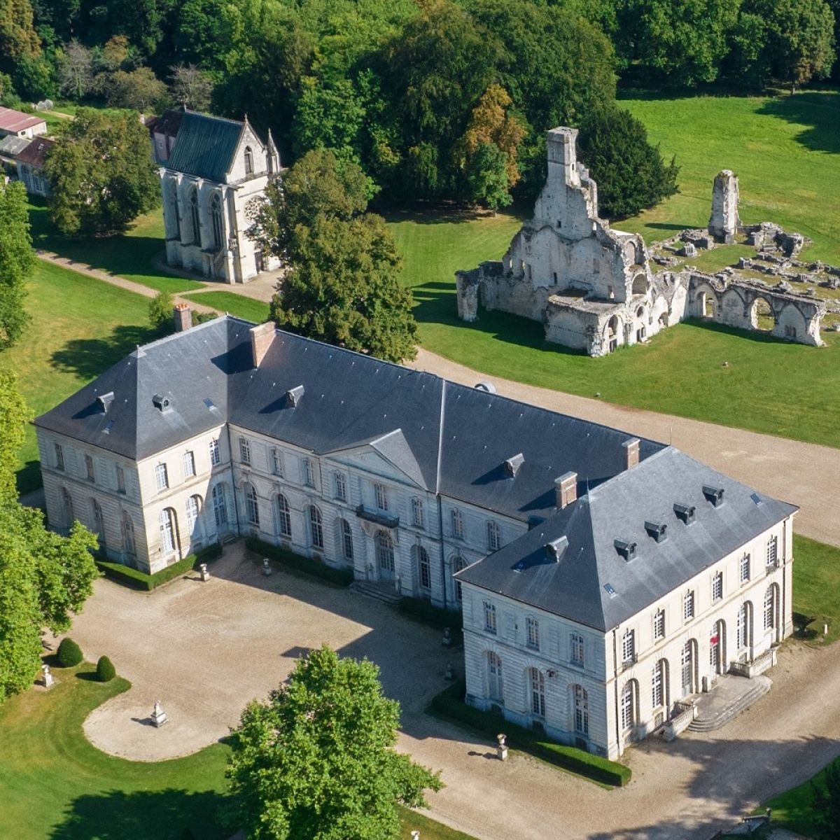 Billet d'entrée daté - Domaine de Chaalis