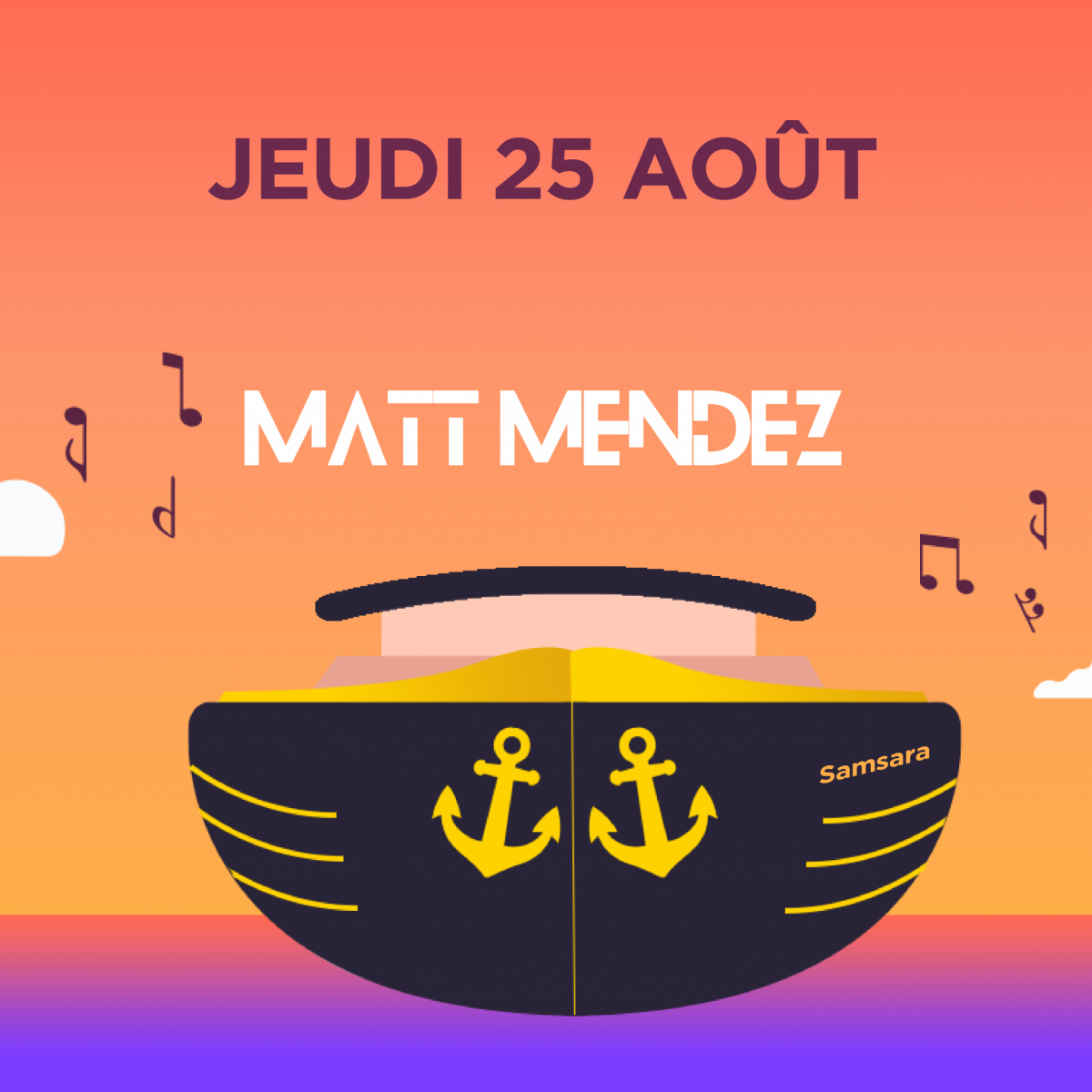 Une Fabuleuse Croisière avec Matt Mendez