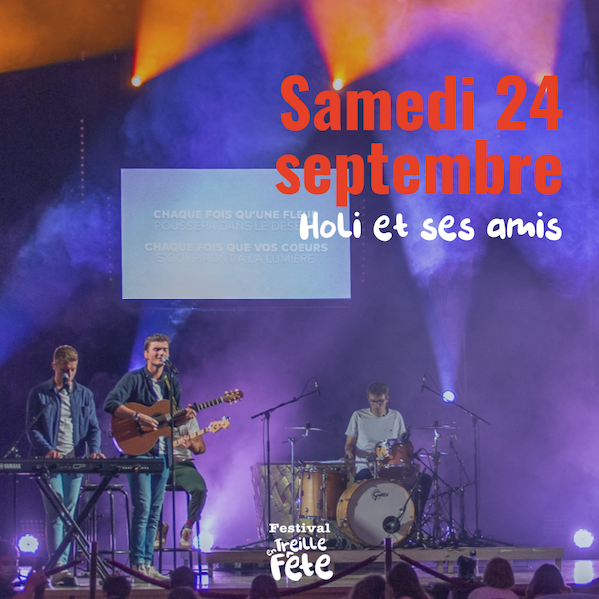 FESTIVAL TREILLE EN FÊTE - SAMEDI 24 SEPTEMBRE - HOLI